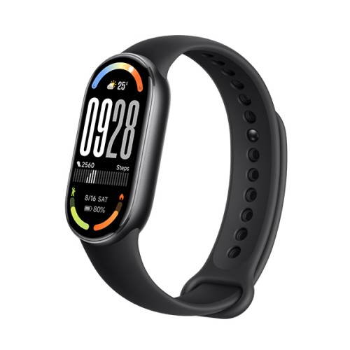 צמיד כושר חכם של שיאומי מדור 10 Xiaomi Smart Band (שחור)
