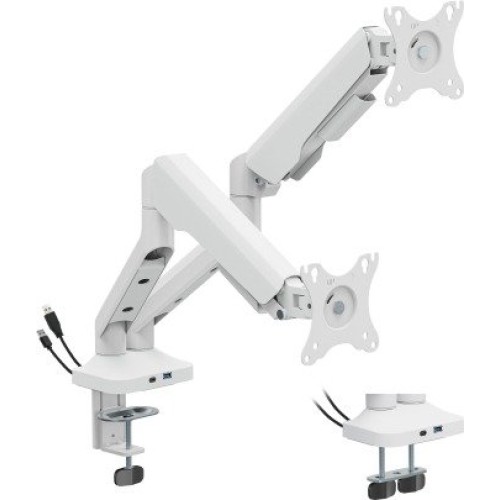 Настольный кронштейн для 2 мониторов размером 17″–35″