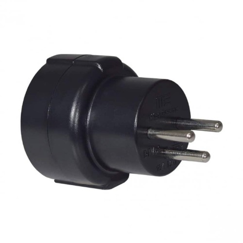 European Socket Adapter for Israeli Plug