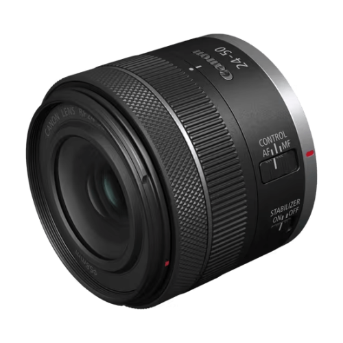 עדשת Canon RF 24-50mm F4.5-6.3 IS STM למצלמות עם תושבת Canon RF — שחור