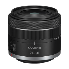 עדשת Canon RF 24-50mm F4.5-6.3 IS STM למצלמות עם תושבת Canon RF — שחור
