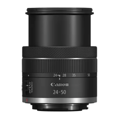 עדשת Canon RF 24-50mm F4.5-6.3 IS STM למצלמות עם תושבת Canon RF — שחור
