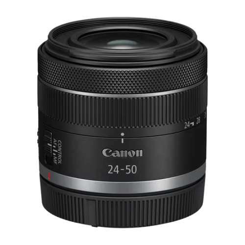 עדשת Canon RF 24-50mm F4.5-6.3 IS STM למצלמות עם תושבת Canon RF — שחור