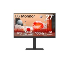 מסך מחשב LG 27" Full HD Power Delivery 100Hz — שחור