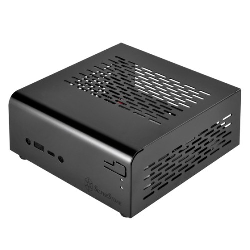 מארז SilverStone VT01 Mini STX בצבע שחור