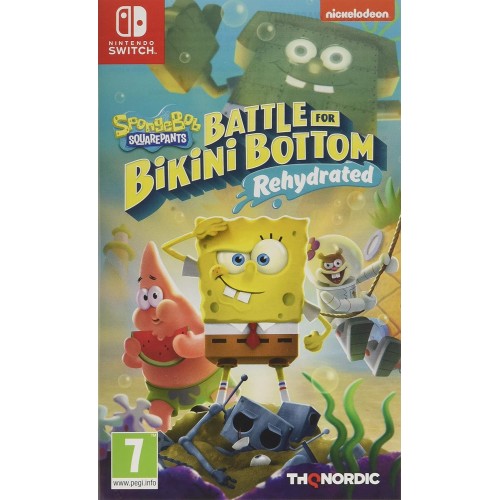Игра SpongeBob Square Pants Battle for Bikini Bottom - Rehydrated (NS)