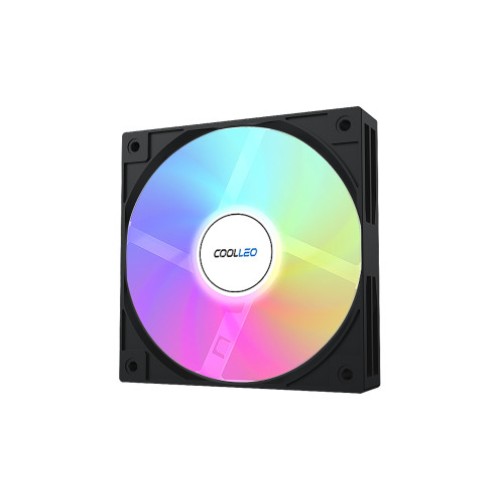 Вентилятор COOLLEO 120 мм PWM ARGB чёрный