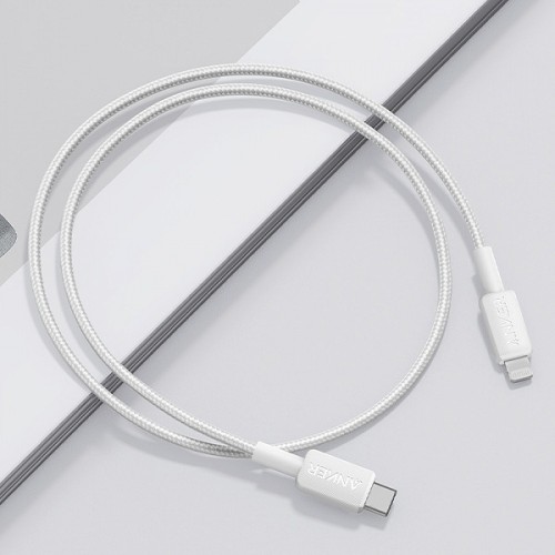 Anker 322 USB-C to Lightning Charging & Data Cable 0.9m — White
