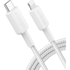 Anker 322 USB-C to Lightning Charging & Data Cable 0.9m — White
