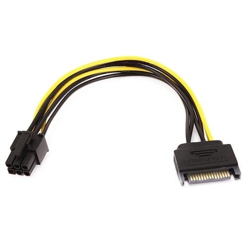 SATA Male Cable - 6pin PCI Express