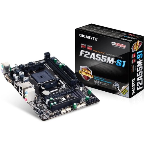 לוח אם FM2 A55 Gigabyte GA-F2A55M-S1