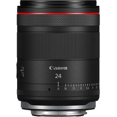 עדשת Canon RF 24mm F1.4 L VCM למצלמות עם תושבת Canon RF — שחור