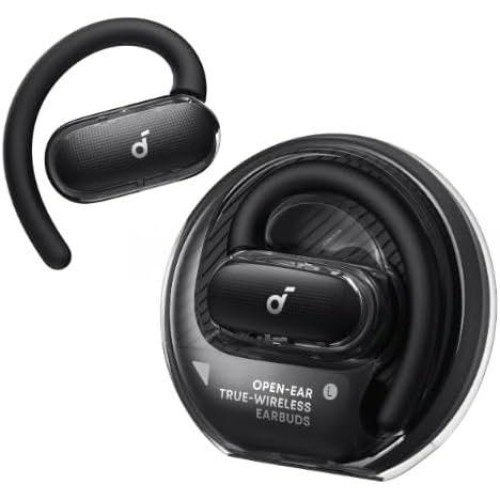 Anker Soundcore V40i Open-Ear Clip Wireless Earbuds — Black