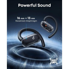 Anker Soundcore V40i Open-Ear Clip Wireless Earbuds — Black