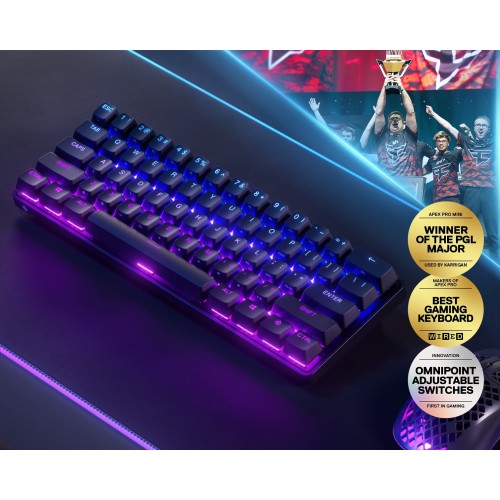 Gaming Keyboard Steelseries Apex Pro Mini WL US