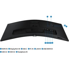 Curved monitor Samsung ViewFinity S6 34" — 100Hz, VA