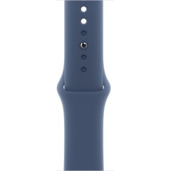 Apple Watch SE GPS 40 мм + Cellular в цвете Silver Aluminium с ремешком Denim Sport Band M/L (2024)