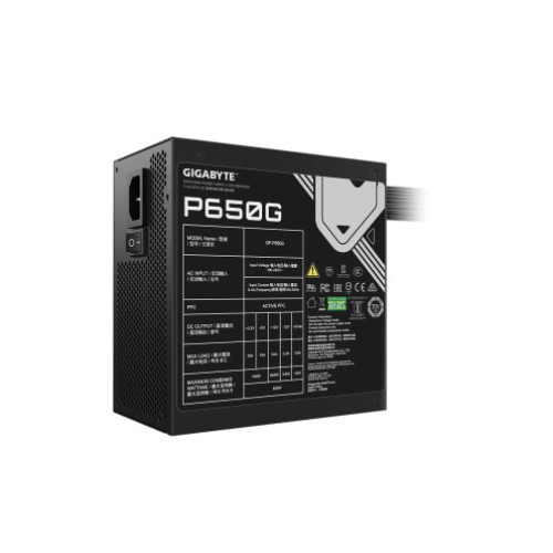 Блок питания GIGABYTE P650G 650W 80+ GOLD