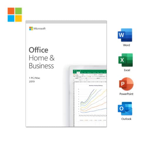 Microsoft Office Home & Business 2019 на иврите для бизнеса в офисе