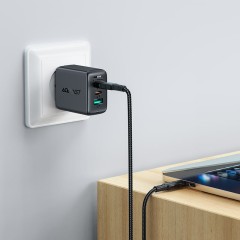 Charging Data Cable C4-03 (USB-C to USB-C) 100W Black