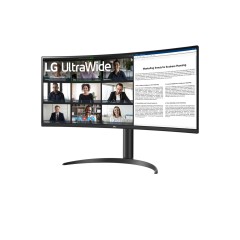 מסך מחשב קעור LG 34" WQHD VA FreeSync — שחור