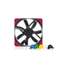 מאוורר NOCTUA NF-S12A PWM CHROMAX.BLACK.SWAP ‏120 מ״מ