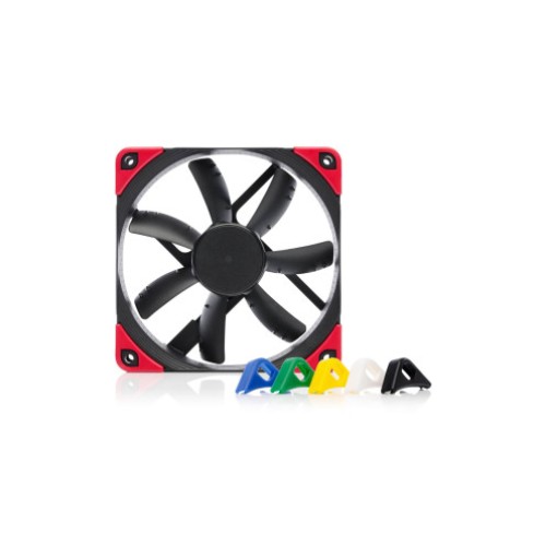 מאוורר NOCTUA NF-S12A PWM CHROMAX.BLACK.SWAP ‏120 מ״מ