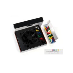 מאוורר NOCTUA NF-S12A PWM CHROMAX.BLACK.SWAP ‏120 מ״מ