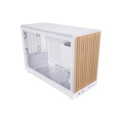 Computer Case LIAN-LI A3 WOOD AND GLASS EDITION WHITE