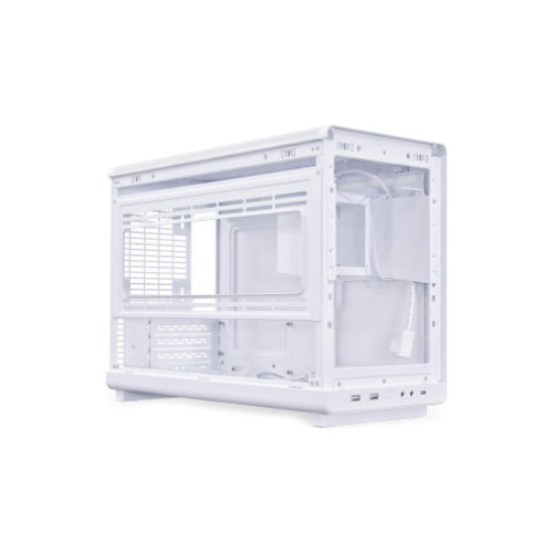 Computer Case LIAN-LI A3 WOOD AND GLASS EDITION WHITE