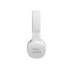 Headphones JBL Live 400BT in white color.