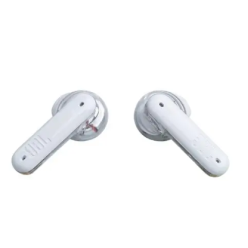 אוזניות אלחוטיות JBL TWS Tune Flex – שקוף-לבן