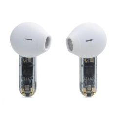 Беспроводные наушники JBL Tune Flex – прозрачный-белый