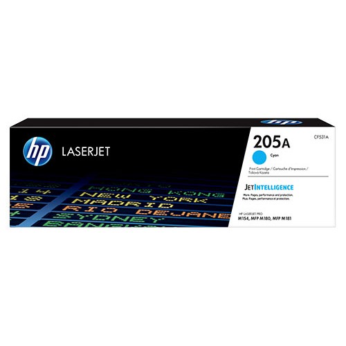 Original HP 205A Cyan Toner Cartridge for HP Color LaserJet Pr Printers