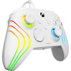 Afterglow RGB WAVE Xbox Gaming Controller — White