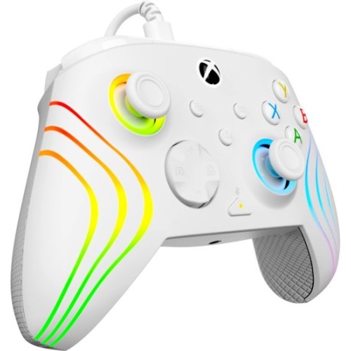 Afterglow RGB WAVE Xbox Gaming Controller — White