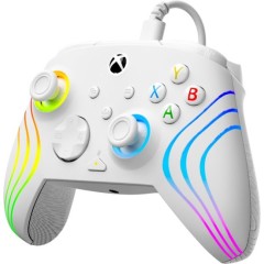 Afterglow RGB WAVE Xbox Gaming Controller — White
