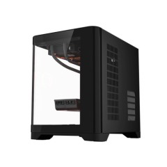 1STPLAYER UV5 with 3x AR RGB Fans, Hub + Remote, Black Case