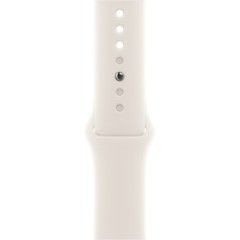 Apple Watch SE 3 GPS 44 мм + Cellular в цвете Starlight Aluminium с ремешком Starlight Sport Band M/L (2025)