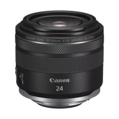 עדשת Canon RF 24mm F1.8 Macro IS STM למצלמות עם תושבת Canon RF — שחור
