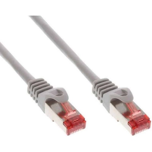 Сетевой кабель CAT6a FTP CCA серого цвета длиной 3 метра