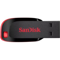 SanDisk Cruzer Blade 64GB USB Portable Memory — Black