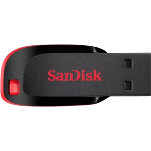 SanDisk Cruzer Blade 64GB USB Portable Memory — Black