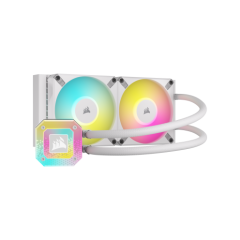 Система жидкостного охлаждения CORSAIR iCUE H100i Elite Capellix XT White