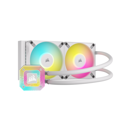 CORSAIR iCUE H100i Elite Capellix XT White Liquid CPU Cooler