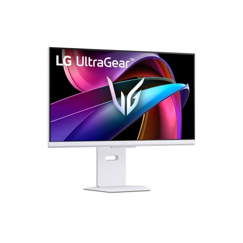 מסך גיימינג LG UltraGear 31.5" 4K UHD IPS 144Hz — לבן