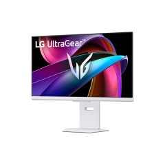מסך גיימינג LG UltraGear 31.5" 4K UHD IPS 144Hz — לבן