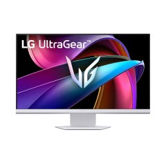 מסך גיימינג LG UltraGear 31.5" 4K UHD IPS 144Hz — לבן
