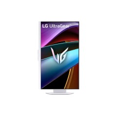 מסך גיימינג LG UltraGear 31.5" 4K UHD IPS 144Hz — לבן