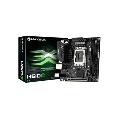 Материнская плата MAXSUN CHALLENGER H610ITX 2.5G